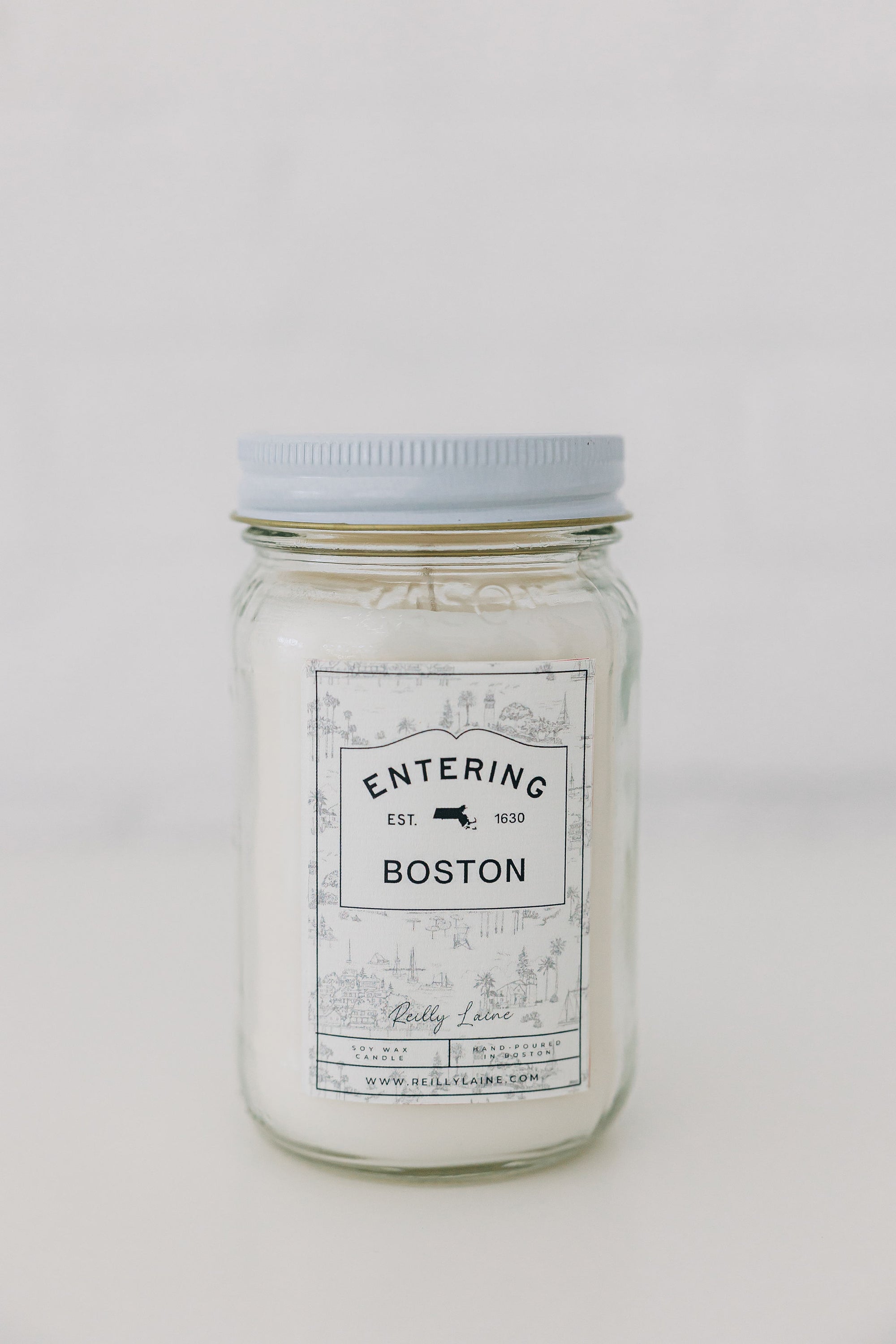 Now Entering: Boston Candle Label
