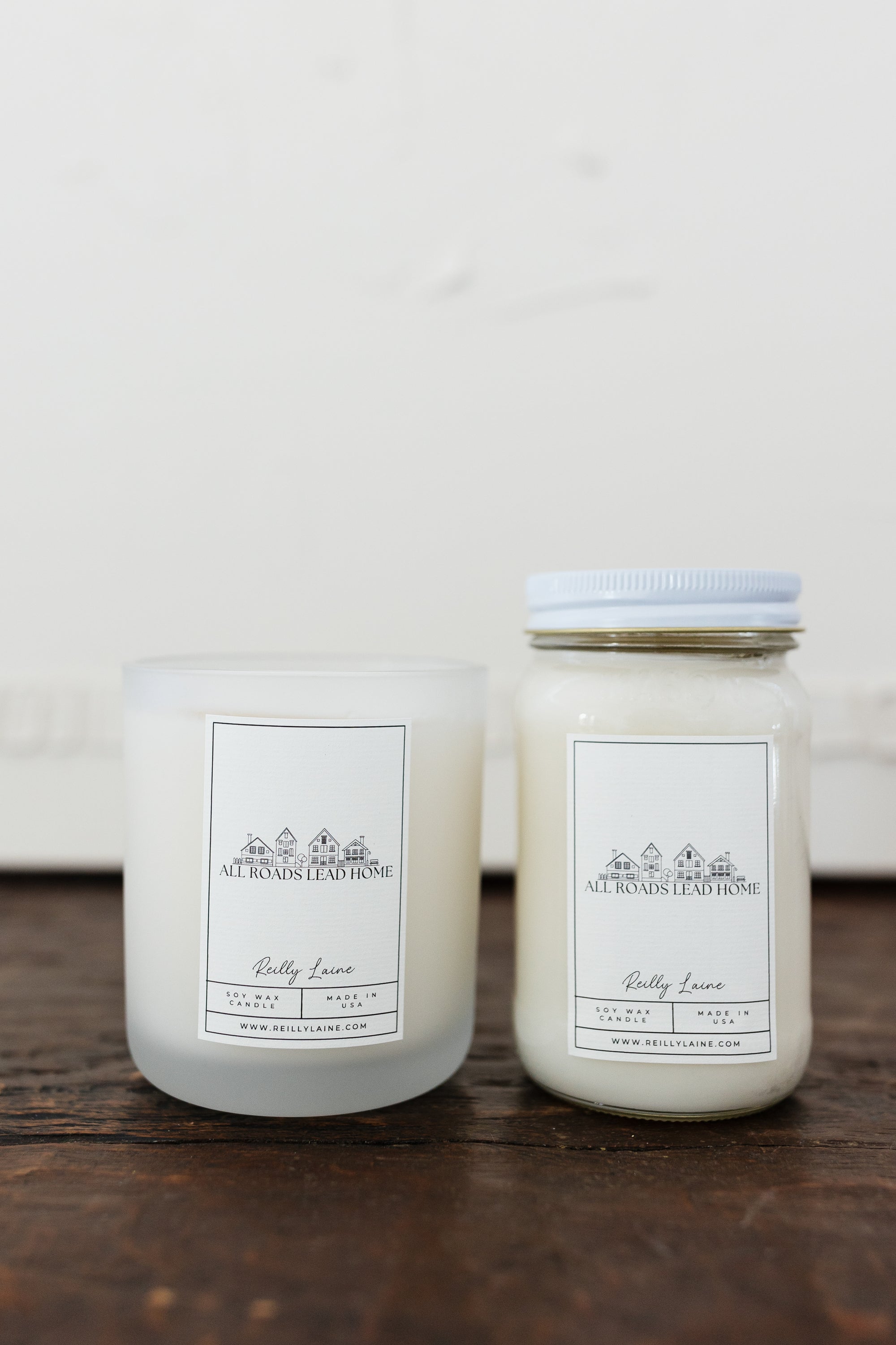 All Roads Lead Home Candle Label